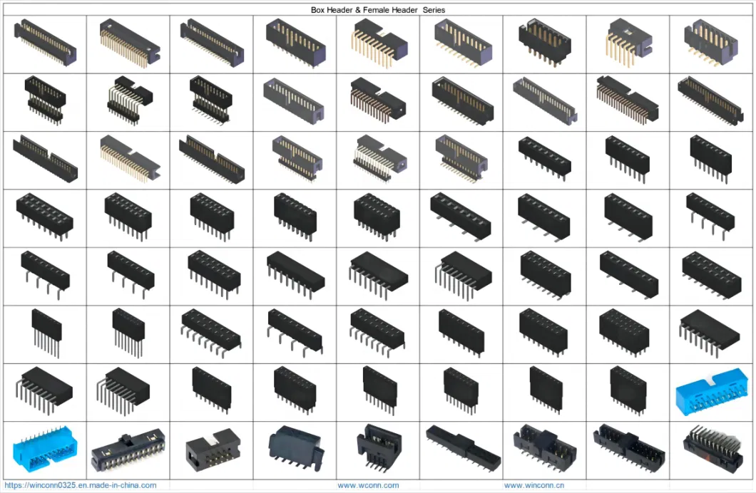 SATA 7p Plug Vertical DIP B Type Connector