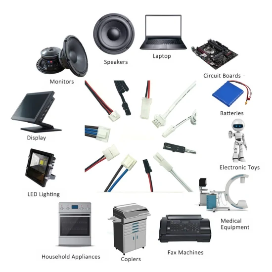 Cavo di alimentazione grande da 4 pin Lp4 a SATA Cavi per computer Molex IDE da 4p a 15p Convertitore adattatore cavo splitter da 1 a 5